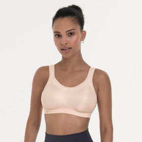 ANITA Momentum Anthracite Wireless Sports Bra (#5529)