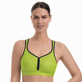 Anita Active Wire-Free Sports Bra 5529 – 2-Pack Maximum Support Full-Figure Bra | Seamless & Adjustable