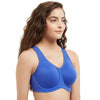 WACOAL Simone Blue Cobalt and Sand Underwire Sports Bra (#855170)