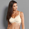 ROSA FAIA (ANITA) Lace Rose Wireless Bra in Rosewood and Champagne (#5618)