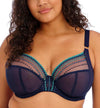 ELOMI Matilda Kiss and Blue Star Underwire Plunge Bra (#EL8900)