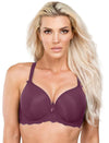 FIT FULLY YOURS Elise Plum Underwire Moulded Cup Bra (#B1812)