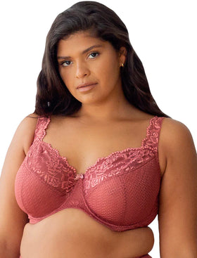 Fit Fully Yours Serena Lace-Canyon Rose/Underwire (#B2761)