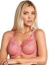 FIT FULLY YOURS Serena Lace Fusion Coral Underwire Bra (#B2761)