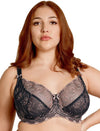 FIT FULLY YOURS Nicole See-Thru Lace Underwire Black Rose Gold (#B2271)