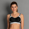 ANITA Extreme Control Black Wireless Sports Bra (#5527)